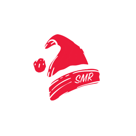 Santa Hat Christmas Sticker by SMR Days
