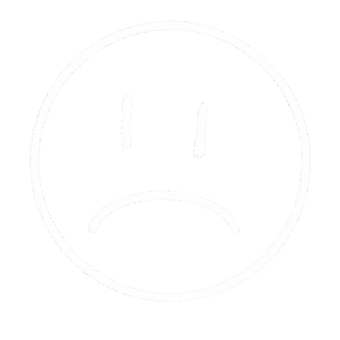 Sad Face Sticker