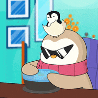 Hungry Breakfast GIF by Pudgy Penguins