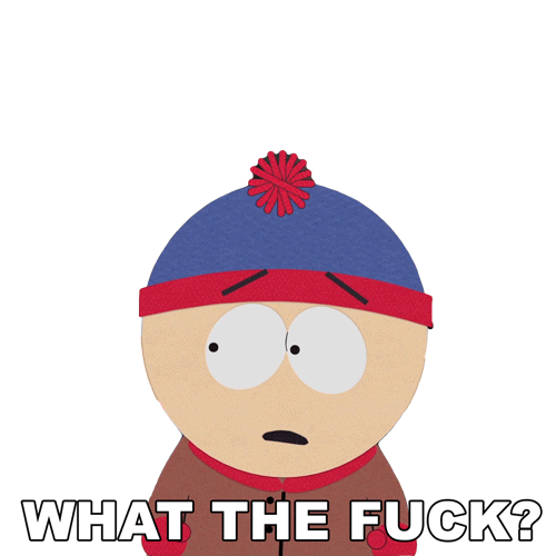 Stan Marsh Wtf Sticker by South Park