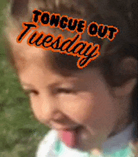 Tongue Out Tuesday GIF by Angela Maione Beauty