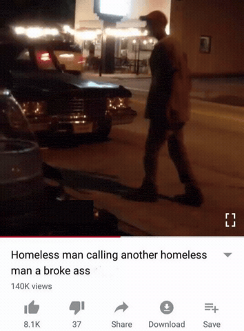Poor Man Irony GIF