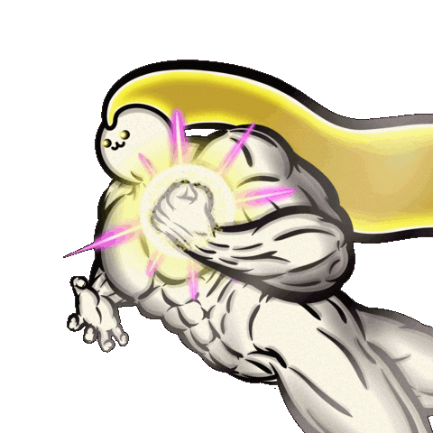 Power Flying Sticker