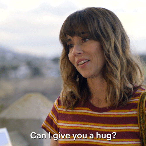 Hugs Grief GIF by NETFLIX
