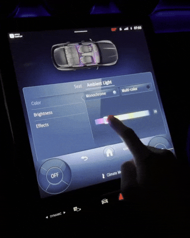 Mercedes Benz Ambient Light GIF