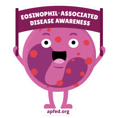 Phil Eosinophil Sticker by APFED