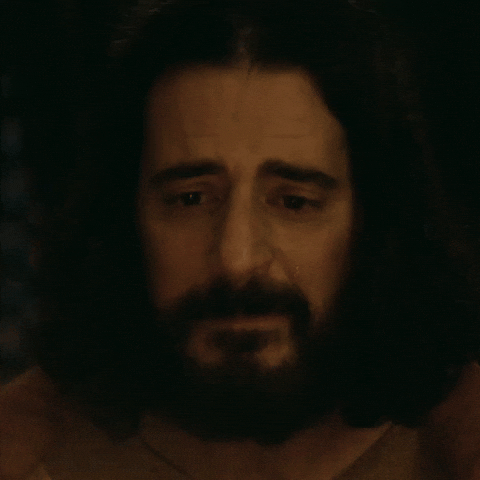 Sad Jesus Christ GIF by The Chosen Brasil