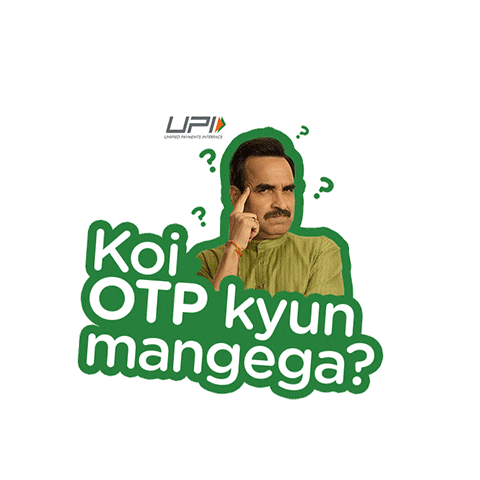 Suspicious Pankaj Tripathi Sticker by UPIChalega
