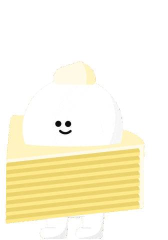 Happy Jump Sticker by CakeTaiwan