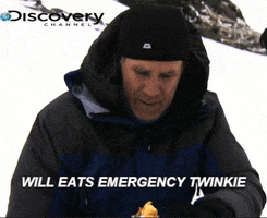 chatty twinkie willferrell menvswild GIF