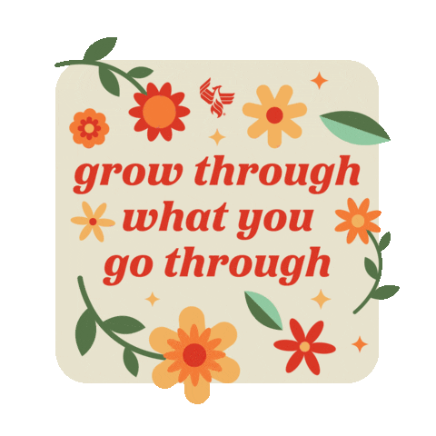 Grow We Rise Sticker by University of Phoenix