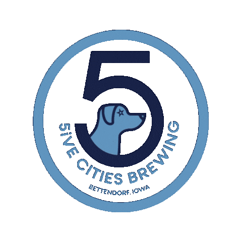 5ive Cities Brewing Sticker
