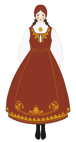 Norway 17Mai Sticker by Heimen Husfliden