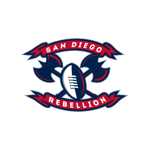 San Diego Rebellion Sticker by Women's National Football Conference