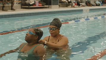 Summer Swimming GIF by Black People Will Swim