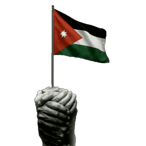 Army Jordan Flag Sticker by All Jordan Youth Commission