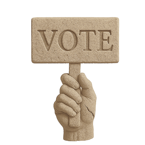 Vote Democracy Sticker by Badisches Landesmuseum