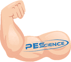 Fitness Flexing Sticker by PEScience LLC
