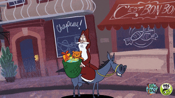 france christmas GIF by PBS KIDS