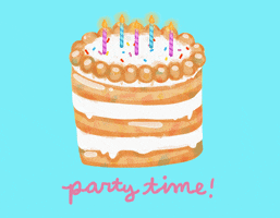 sprinkleandfrosting party birthday cake pastel GIF