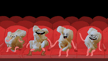 Hungry Movie Theater GIF by Noam Sussman