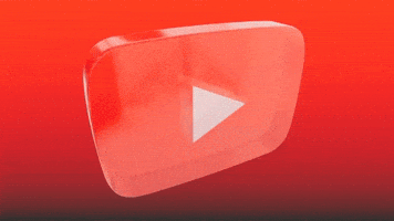 Youtube 3D GIF by SVG Design