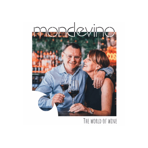 Cheers Wine Sticker by Mondevino