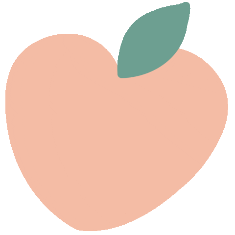 Make Life Peachy Sticker