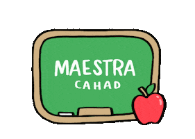 School Teacher Sticker by CAHAD