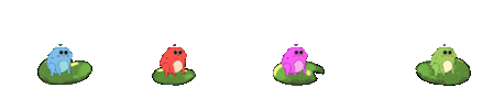 Happy Water Lily Sticker