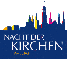 Nacht der Kirchen Hamburg Sticker