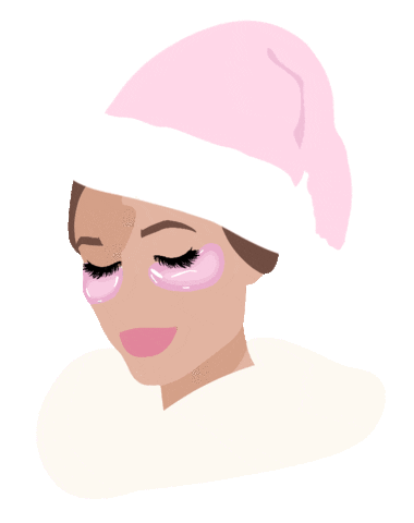 Christmas Augenpad Sticker by YEAUTY