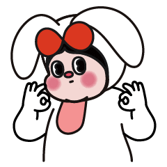 Bunny 兔子 Sticker
