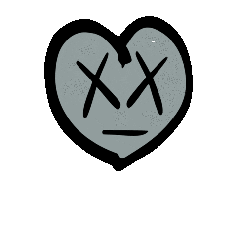 Heart Sticker by dividenyc