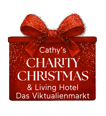 Cathys Charity Christmas Und Living Hotel Das Viktualienmarkt Sticker by Living Hotels