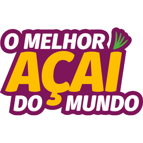 Fast Açaí Sticker