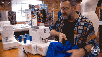 Sewing Bee Relief GIF by The Great British Sewing Bee