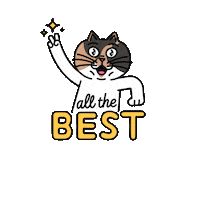 Happy All The Best Sticker