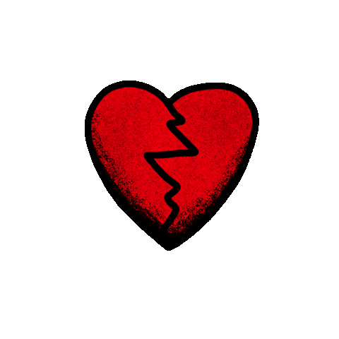 Heart Ghost Sticker by Mish Matt