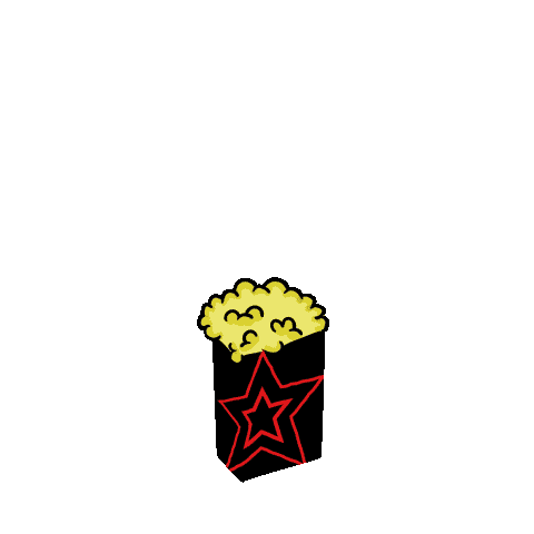 Hot Dog Popcorn Sticker by Cineworld Cinemas