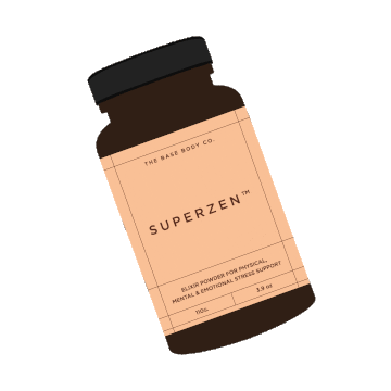 Super Zen Sticker by The Base Body Co.