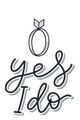 Wedding Engagement Sticker by papries