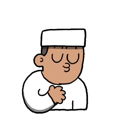 Cute Girl Islam Sticker by Si Nopal