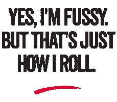 Two Fussy Blokes Sticker