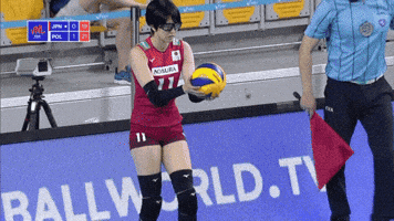 Japan Serve GIF by Volleyball World