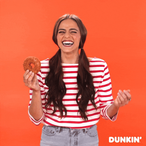 Donut Lol GIF by Dunkin’