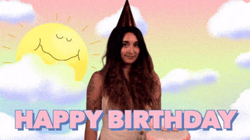 Happy Birthday To Me GIF by GIPHY Studios 2021
