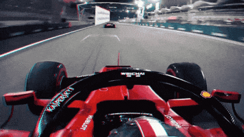 Driving Sebastian Vettel GIF by Formula 1
