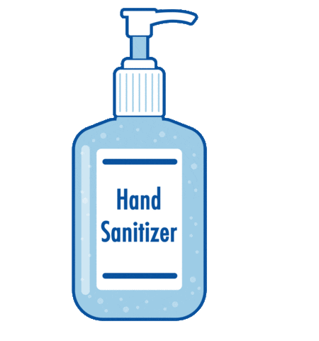 Hand Sanitizer Sticker by Avery Products for iOS & Android | GIPHY