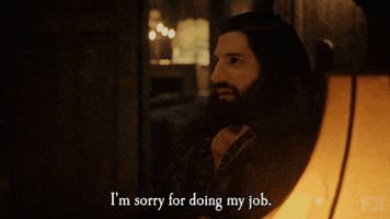 Sorry Vampire GIF by What We Do in the Shadows